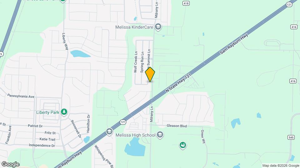 3602 White Summit Ln Map and Location Details