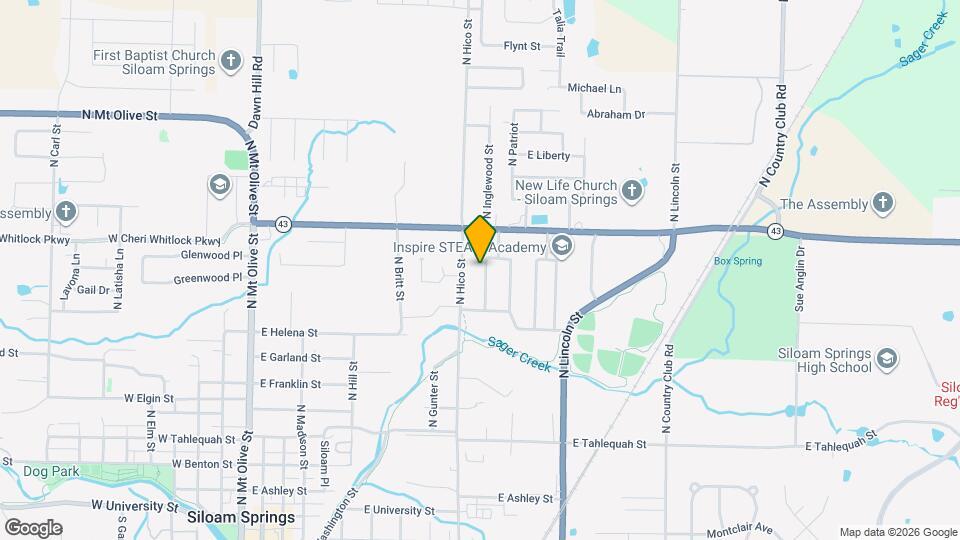 1114 Mockingbird Ln Map and Location Details