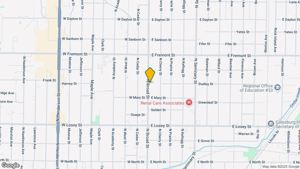 997 N Broad St, Unit 997 Broad Unit 1 Mapa y Detalles de la Ubicación