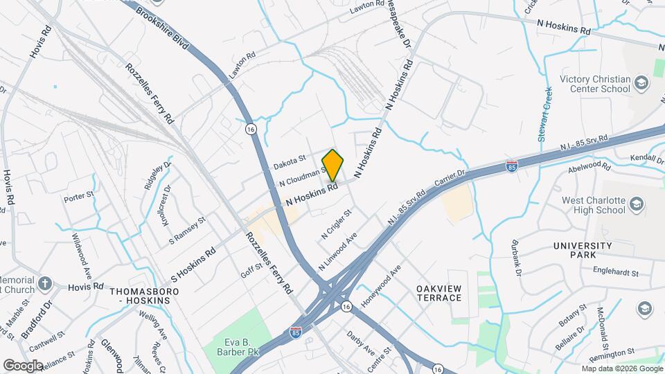341 N Hoskins Rd Map and Location Details