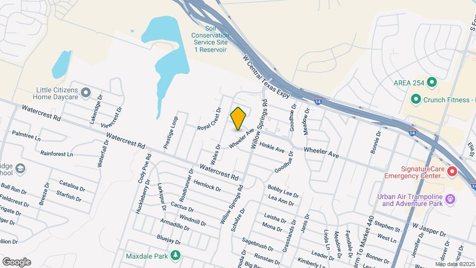 2201 Wheeler Cir Map and Location Details