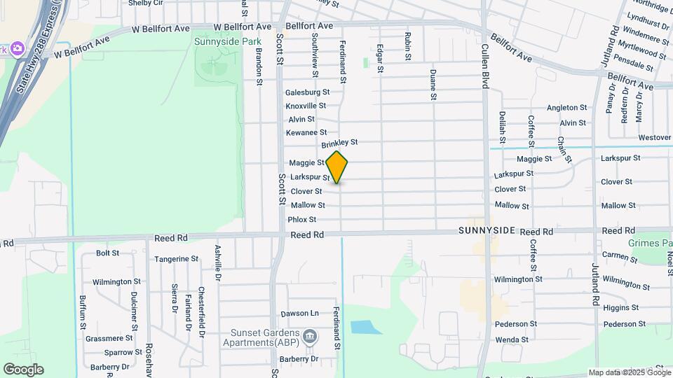 4221 Clover St Map and Location Details