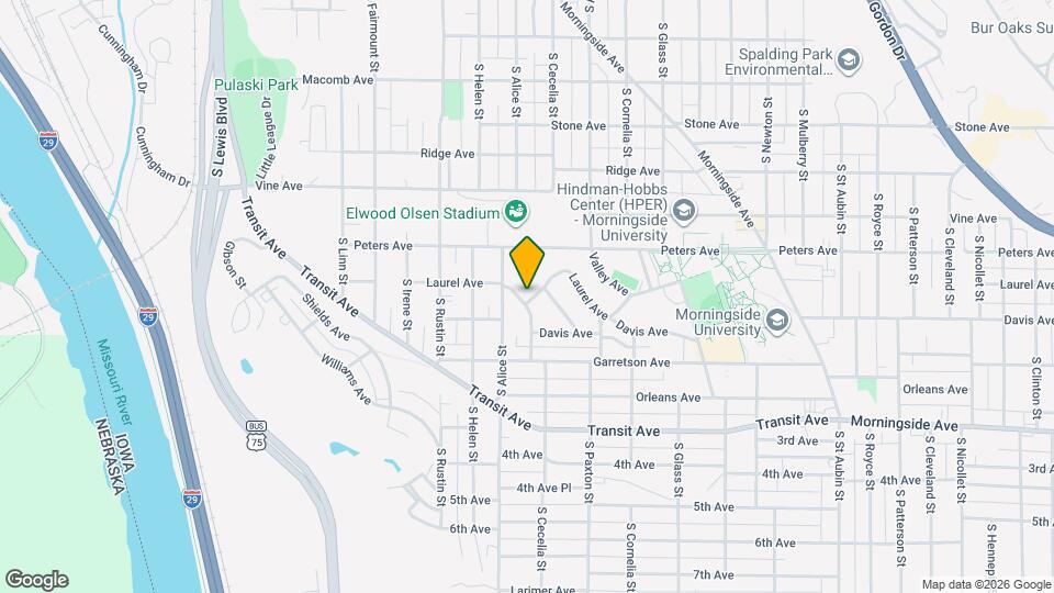 1516 Linden Way Mapa y Detalles de la Ubicación