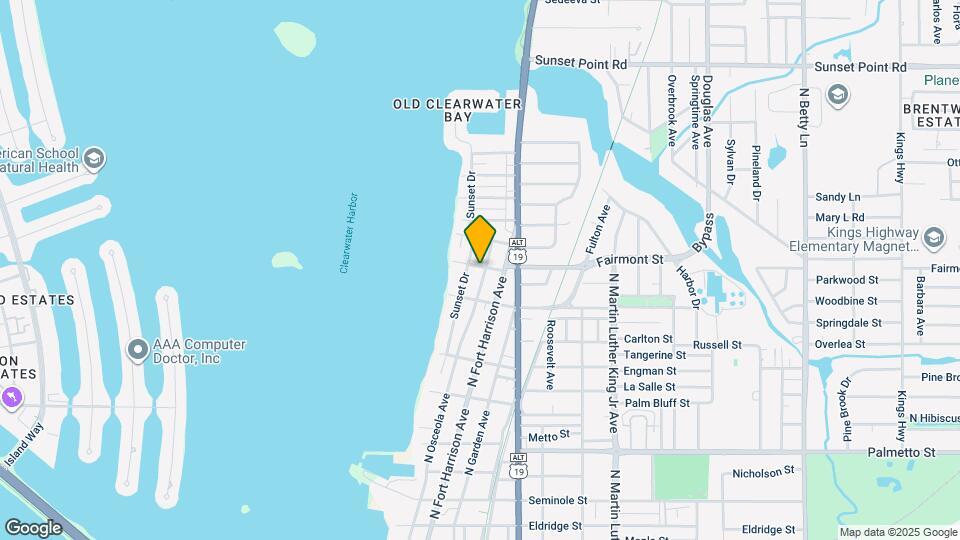 1614 N Osceola Ave Map and Location Details