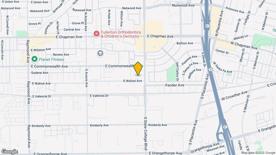 2312 E Santa Fe Ave Mapa y Detalles de la Ubicación