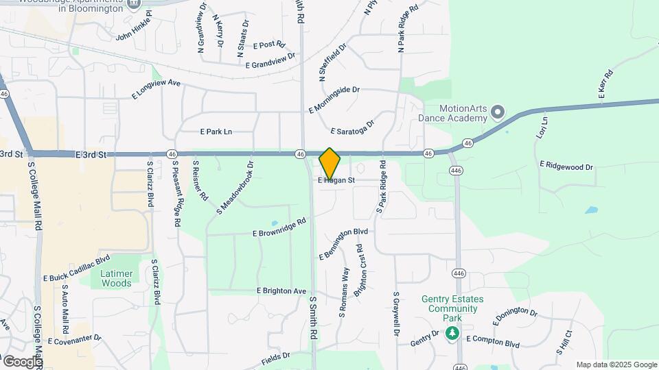 3923 E Stonegate Ct Map and Location Details