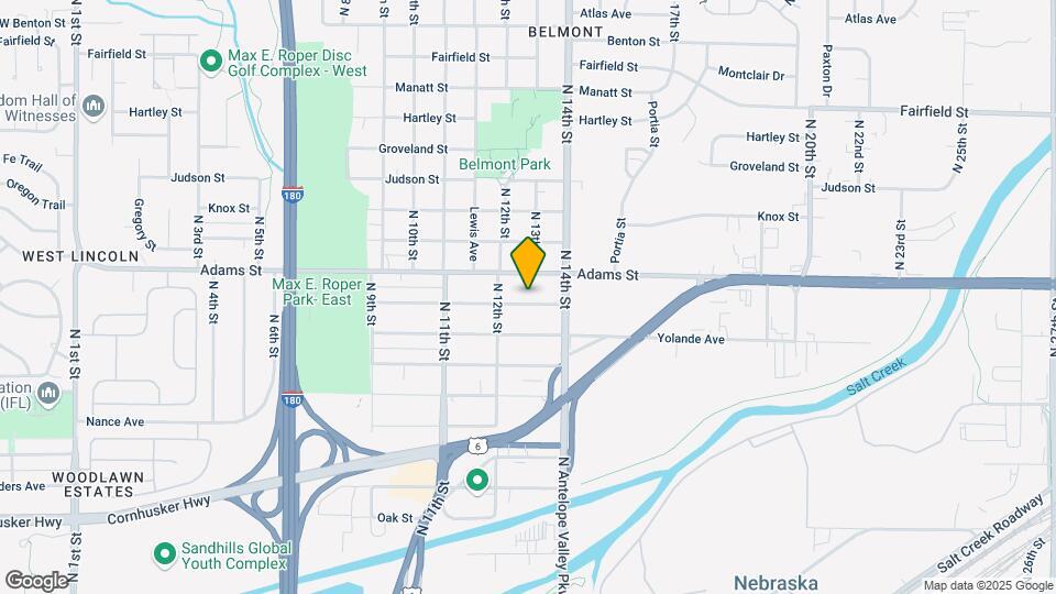 1250 Butler Ave Map and Location Details
