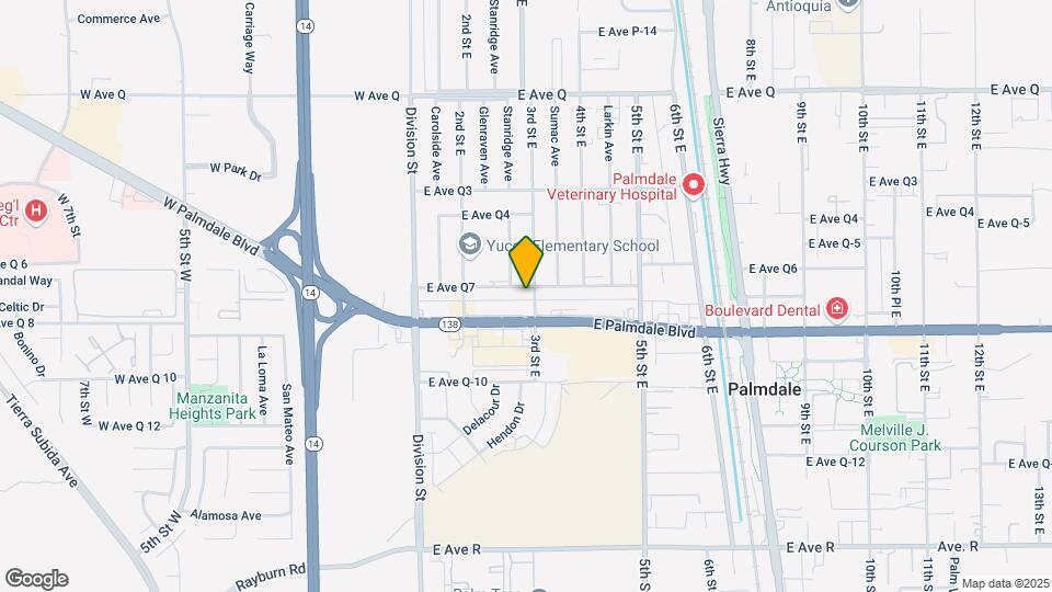 266 E Avenue Q7 Map and Location Details