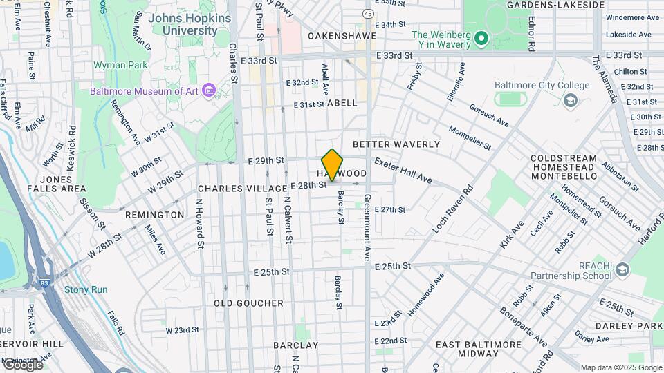 329 E 28th St Map and Location Details