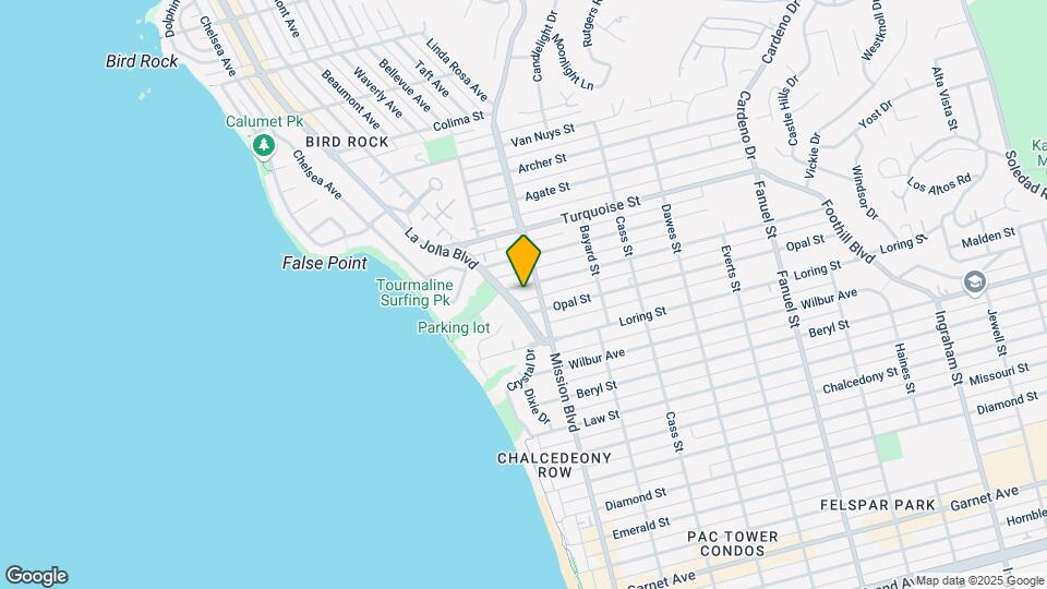 5055 La Jolla Blvd Map and Location Details