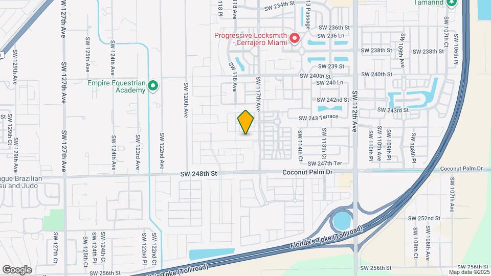 11745 SW 245 Ter Map and Location Details