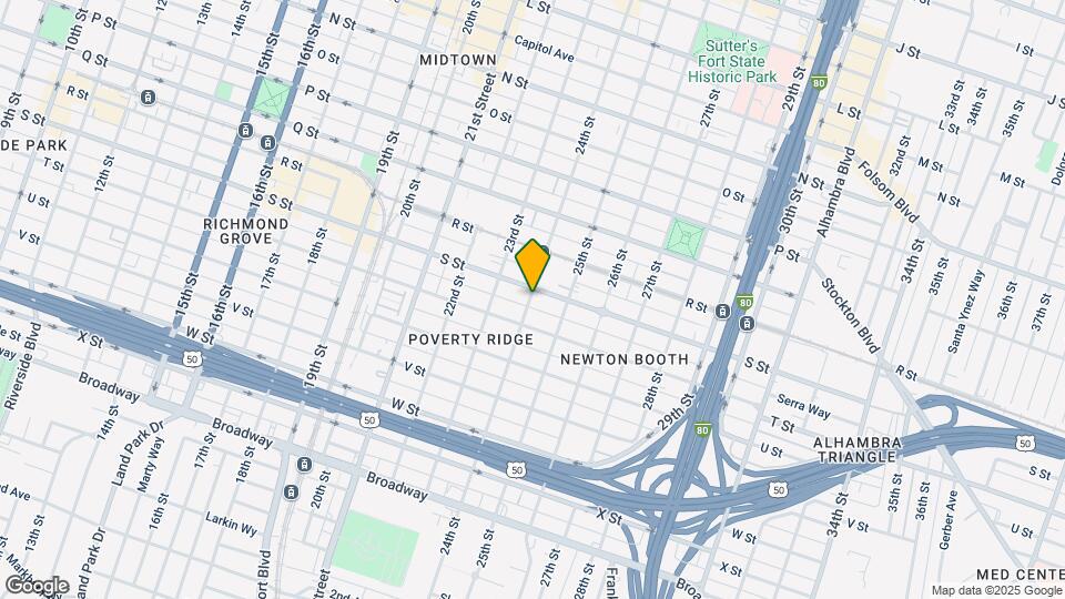 1910 24th St, Unit 1906 24th Street Map and Location Details