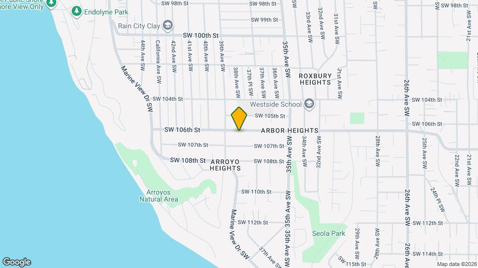 3805 SW 106th St Map and Location Details