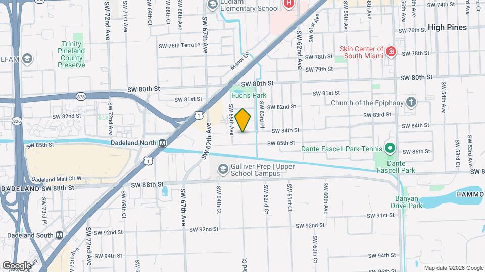 6466 SW 84th St Map and Location Details
