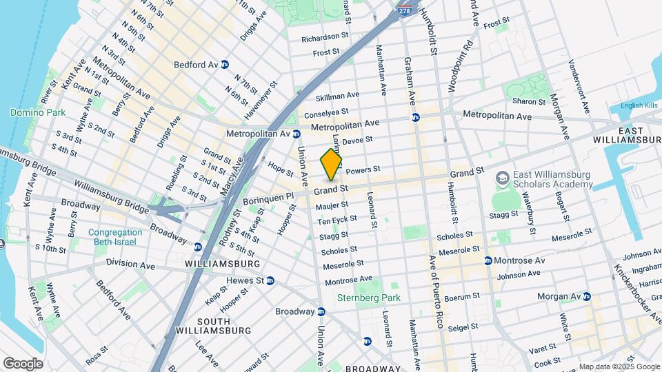 547 Grand St Map and Location Details