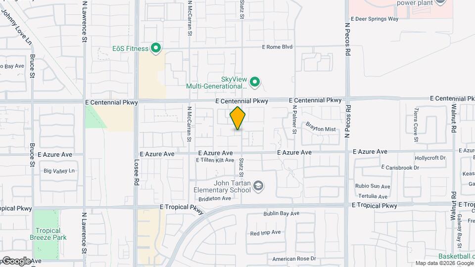 6276 N Sledgehammer Ct Map and Location Details
