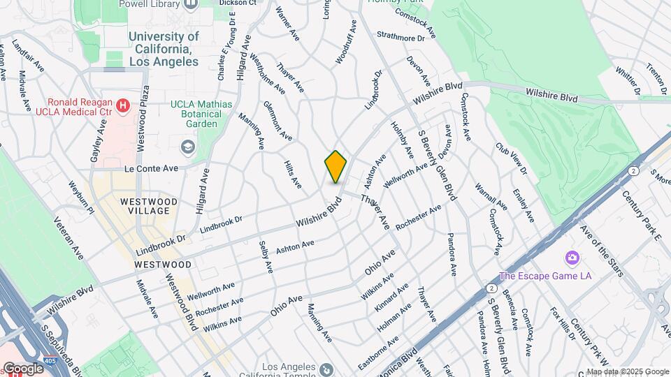10551 Wilshire Blvd Map and Location Details