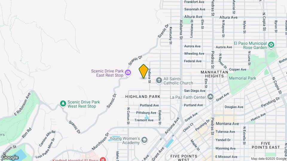2221 Gold Ave Mapa y Detalles de la Ubicación