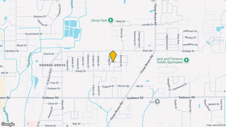 1005 Debra Dr Map and Location Details