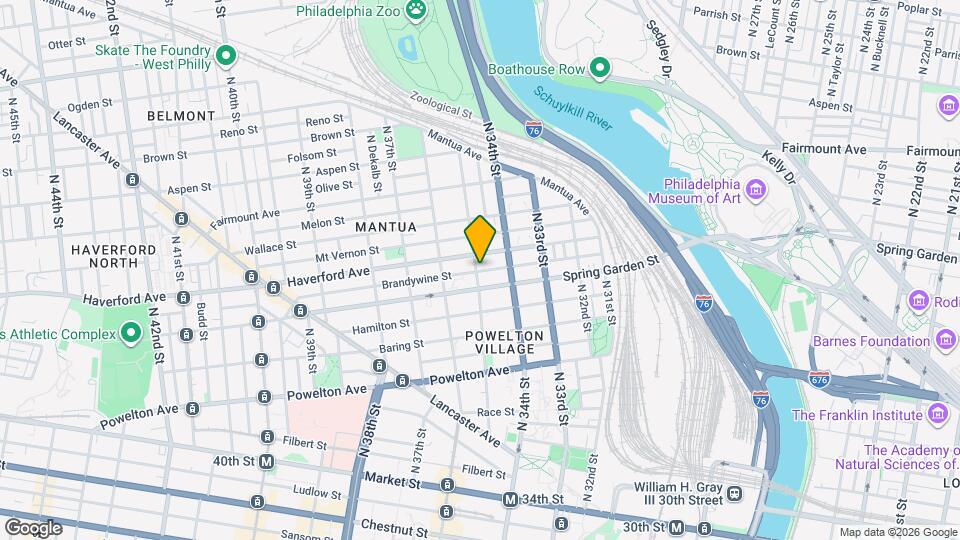 519 N 35th St Map and Location Details