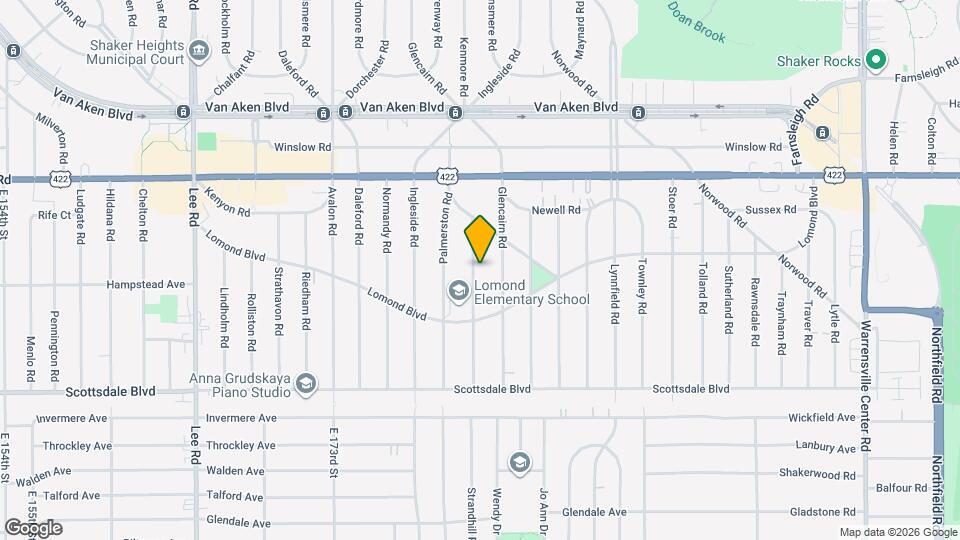 3609 Strandhill Rd Map and Location Details