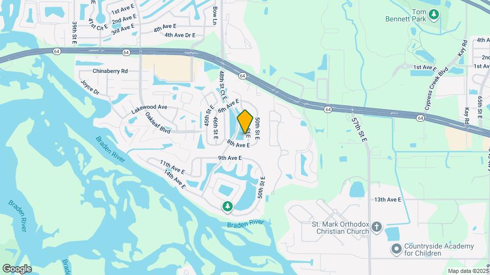 714 49th St E Map and Location Details