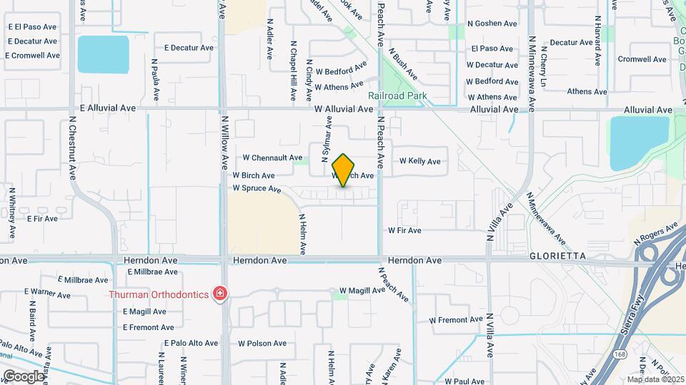 576 N Cindy Ln Map and Location Details