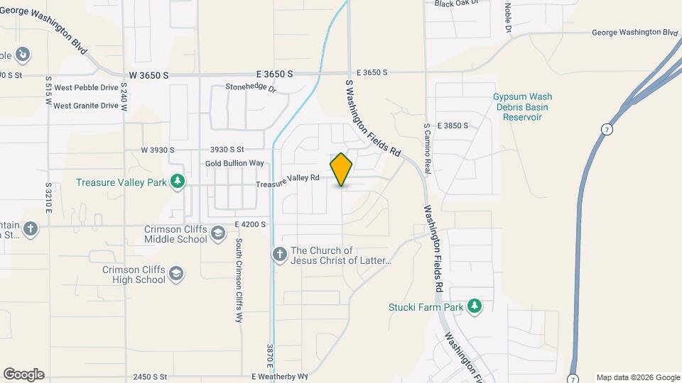 4084 S 545 E Map and Location Details