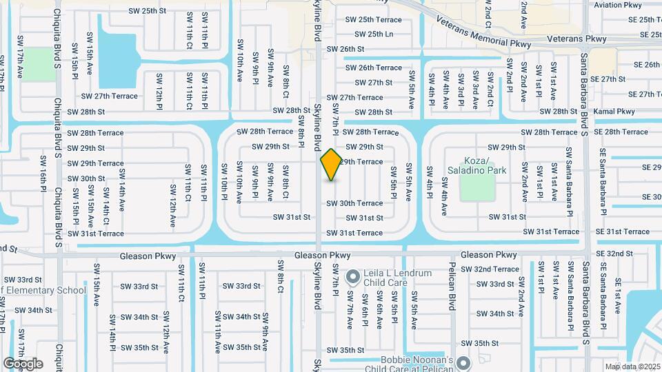 3002 SW 7th Pl Map and Location Details