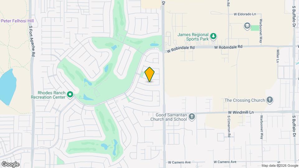 318 Palm Trace Ave Map and Location Details