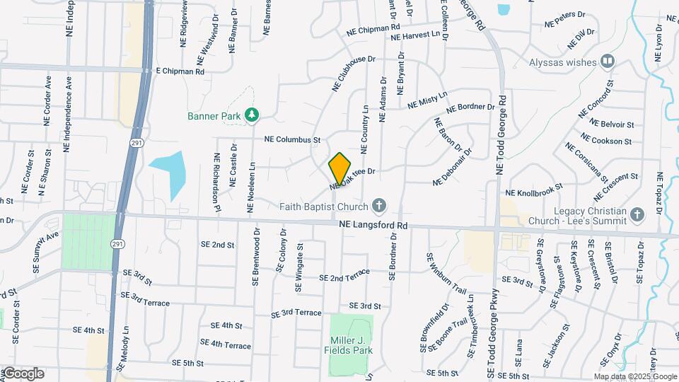 1139 NE Oak tree Dr Map and Location Details