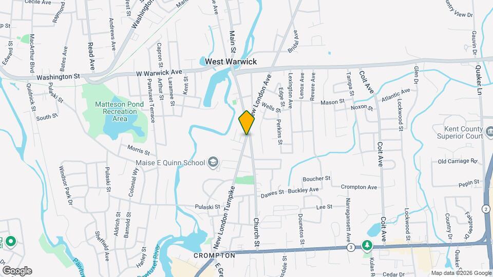 1544 Pascoag Main St Map and Location Details