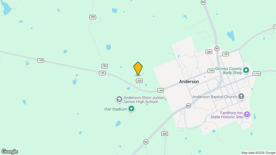 1203 County Rd 254 Map and Location Details