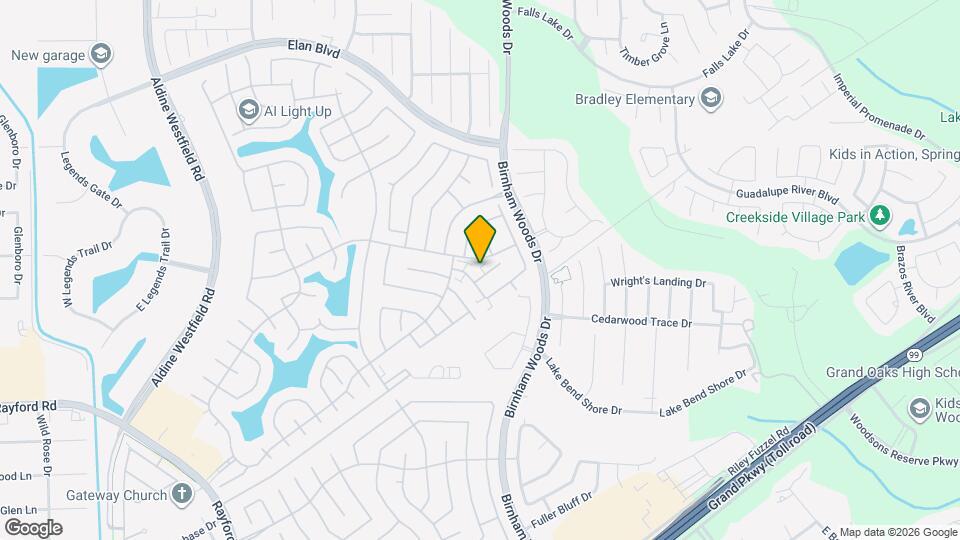 3611 Cedar Flats Ln Map and Location Details