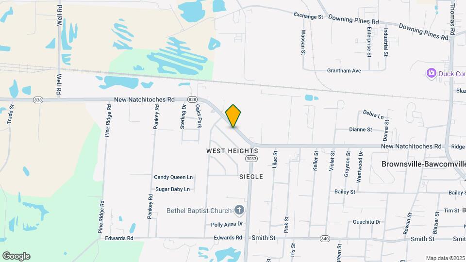 813 New Natchitoches Rd Map and Location Details