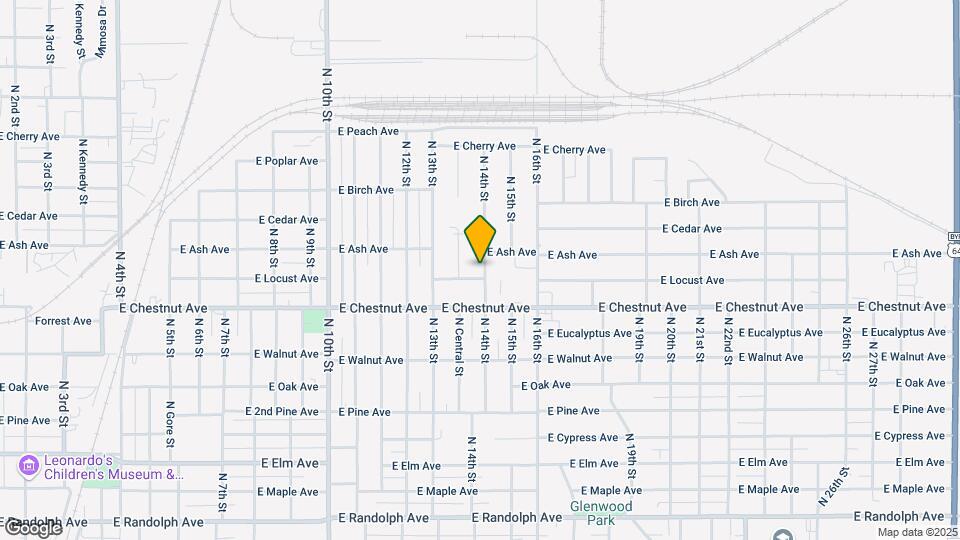 1006 N 14th St Map and Location Details
