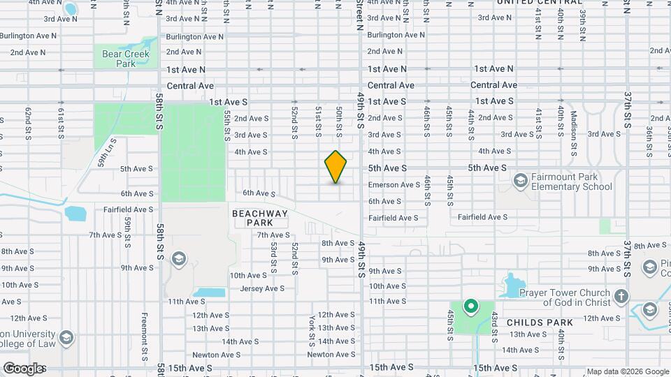 5000 Emerson Ave S Map and Location Details