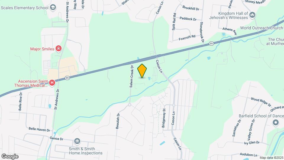 2537 Salem Creek Dr Map and Location Details