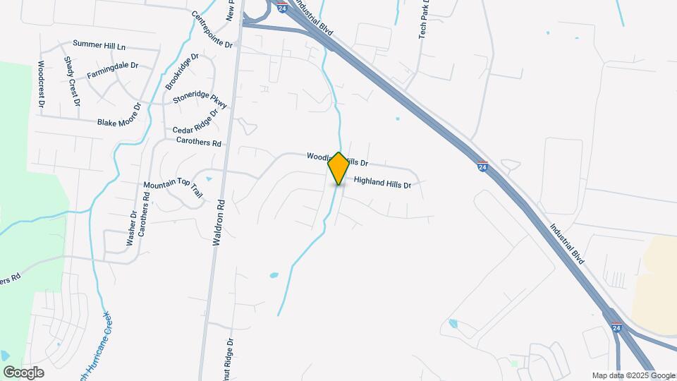 1114 Poplar Hollow Dr Map and Location Details