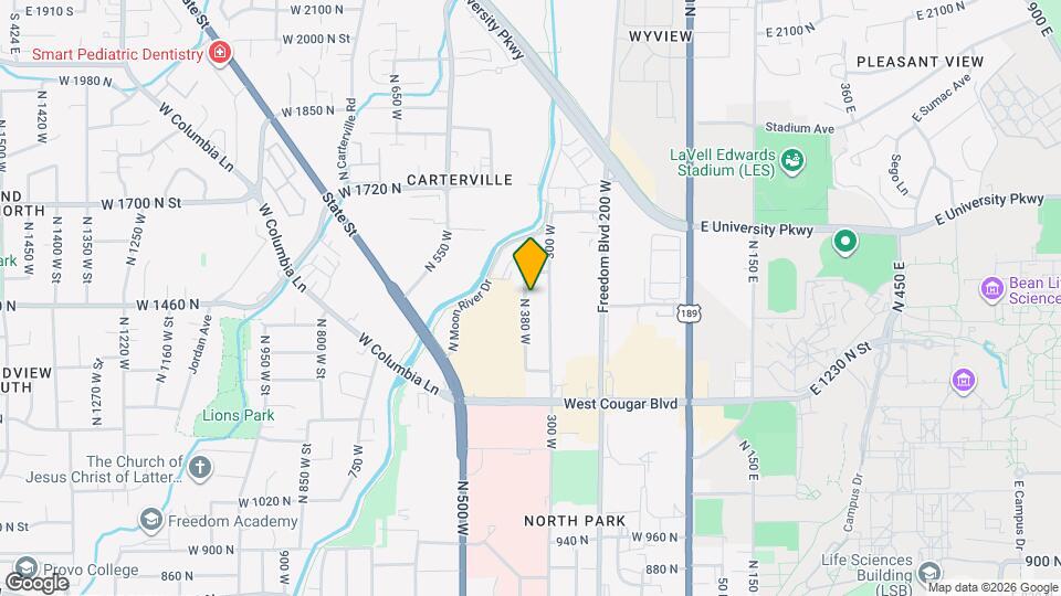 1470 N 380 W Map and Location Details
