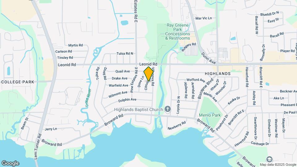 10569 Citrus Ln Map and Location Details