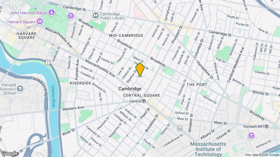 22 Inman St Mapa y Detalles de la Ubicación