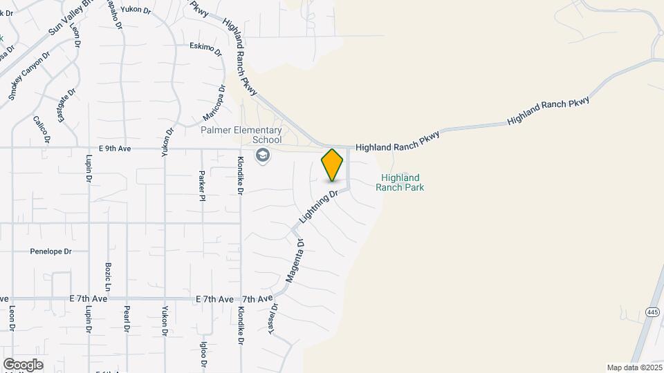 5910 Poinsettia Ct Map and Location Details