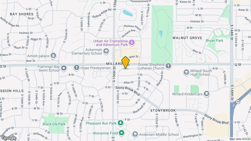 15421 R St Map and Location Details