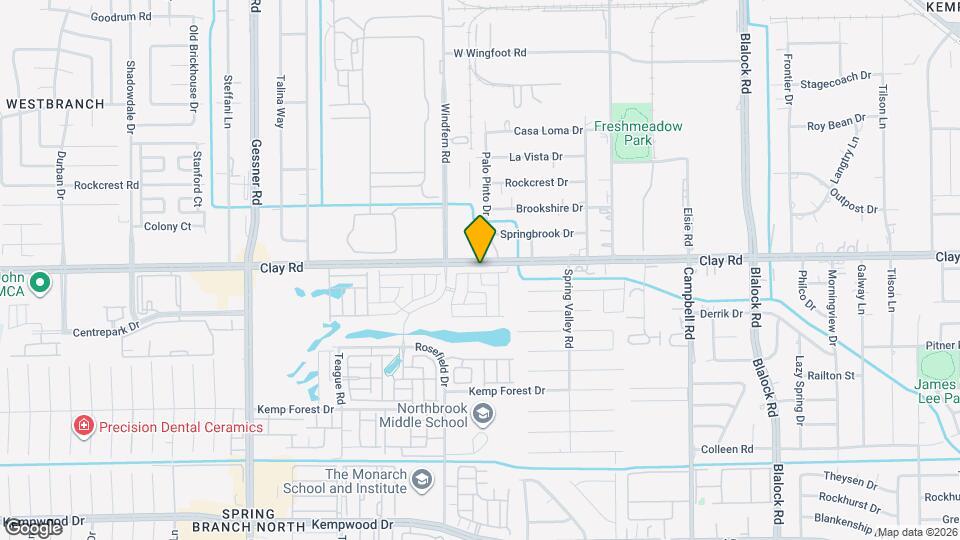 9826 Rugged Oaks Dr Map and Location Details