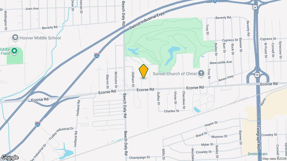 6927 Janet St Map and Location Details