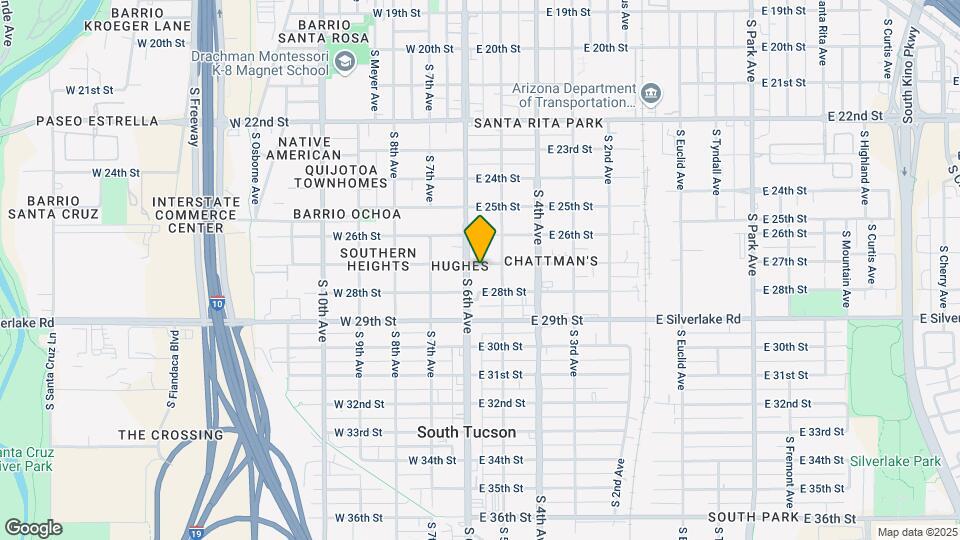 1701 S 6th Ave Map and Location Details