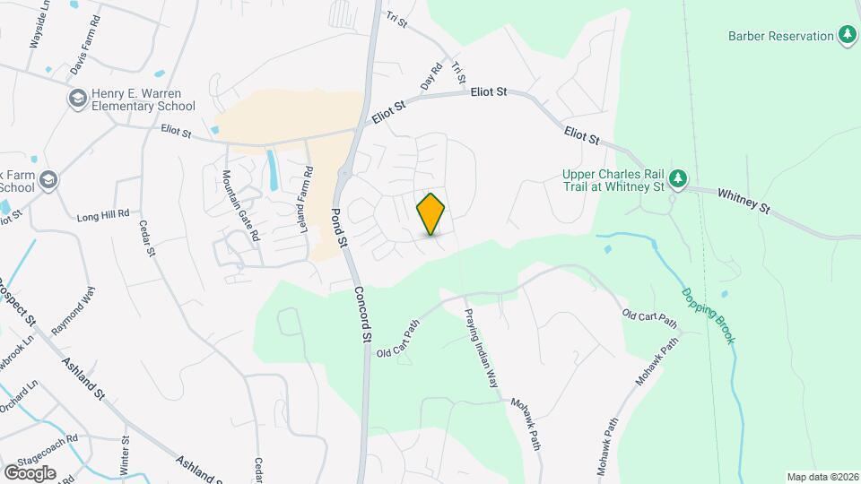 215 Trailside Way Map and Location Details