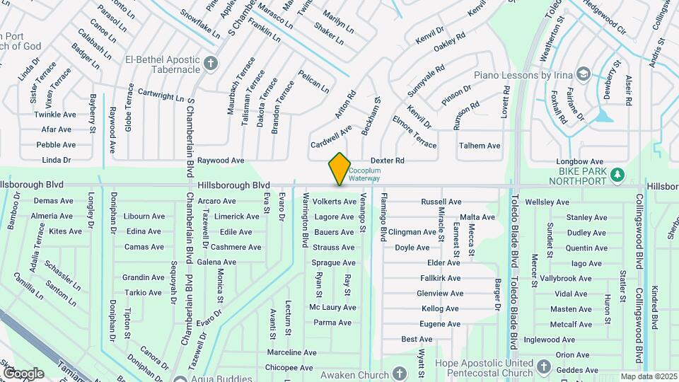 16467 Hillsborough Blvd Map and Location Details