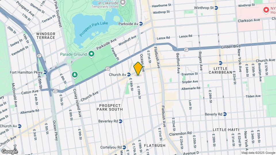 25 E 19th St Map and Location Details